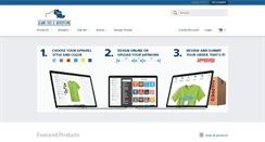 Desktop Screenshot of designstore.alamotees.com