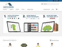 Tablet Screenshot of designstore.alamotees.com